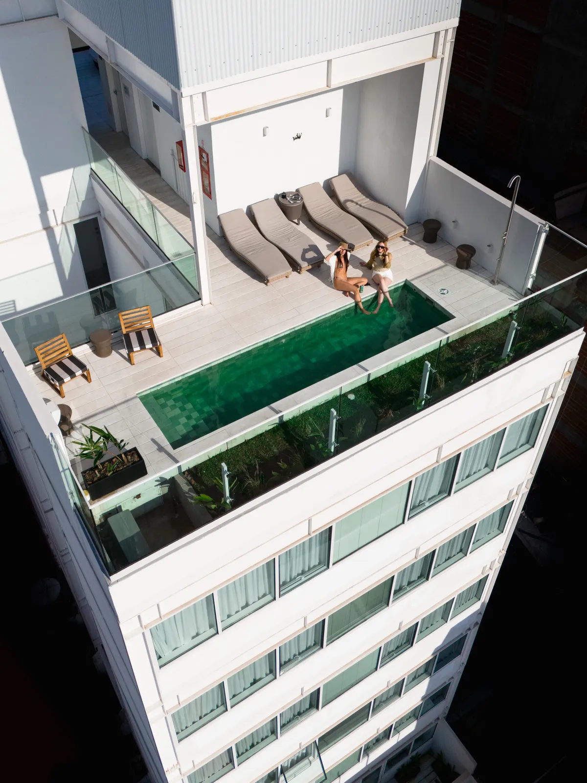 Exterior del hotel seleccionado en Buenos Aires
